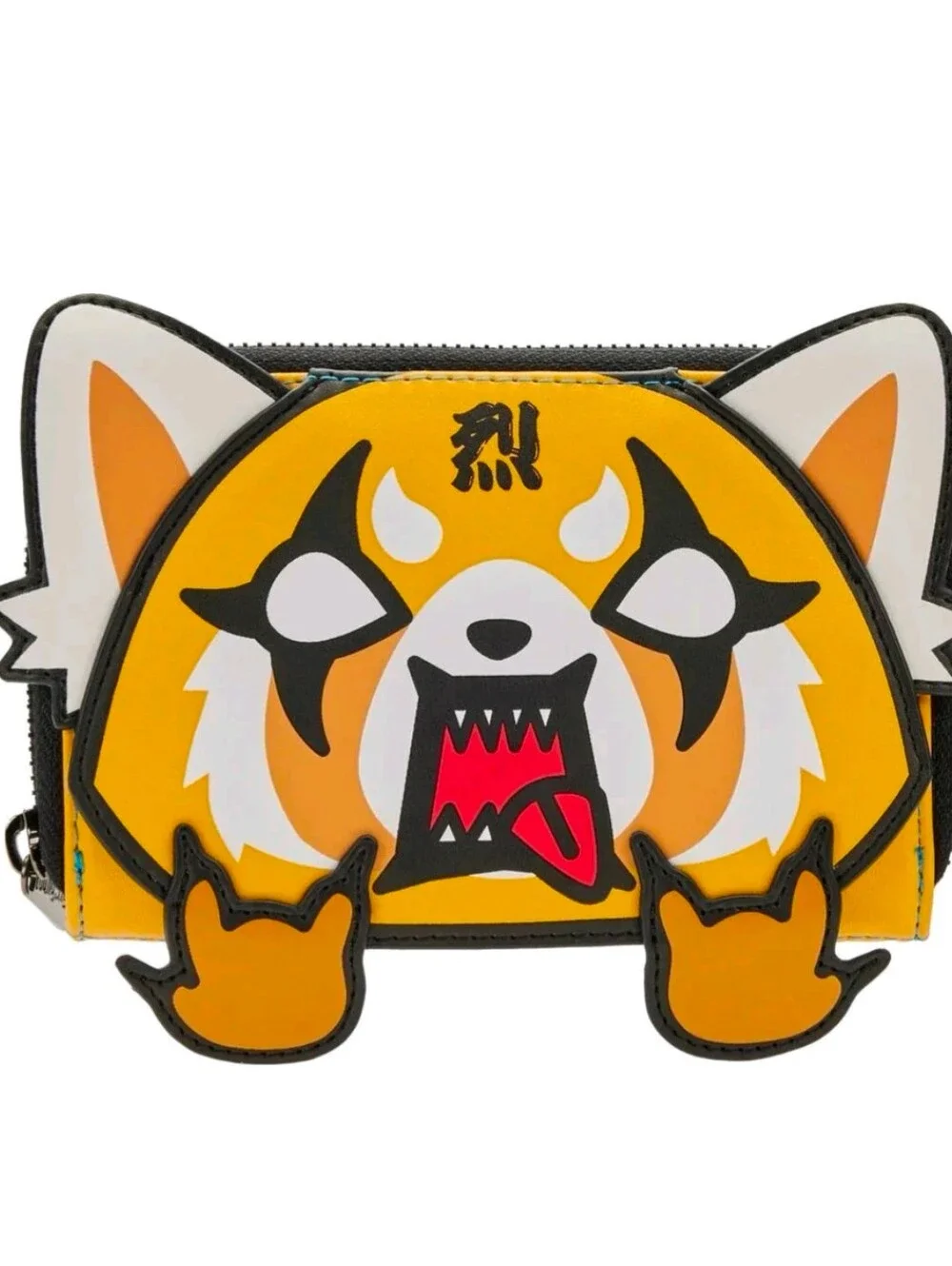 Sanrio Loungefly Aggretsuko Cosplay Zip Around Wallet NWT